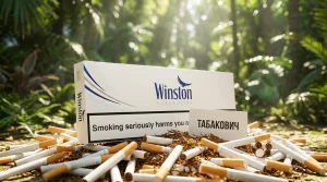 WINSTON SUPER SLIM BLUE · ВИНСТОН СУПЕРСЛИМ СИНИЙ — оптом в Москве