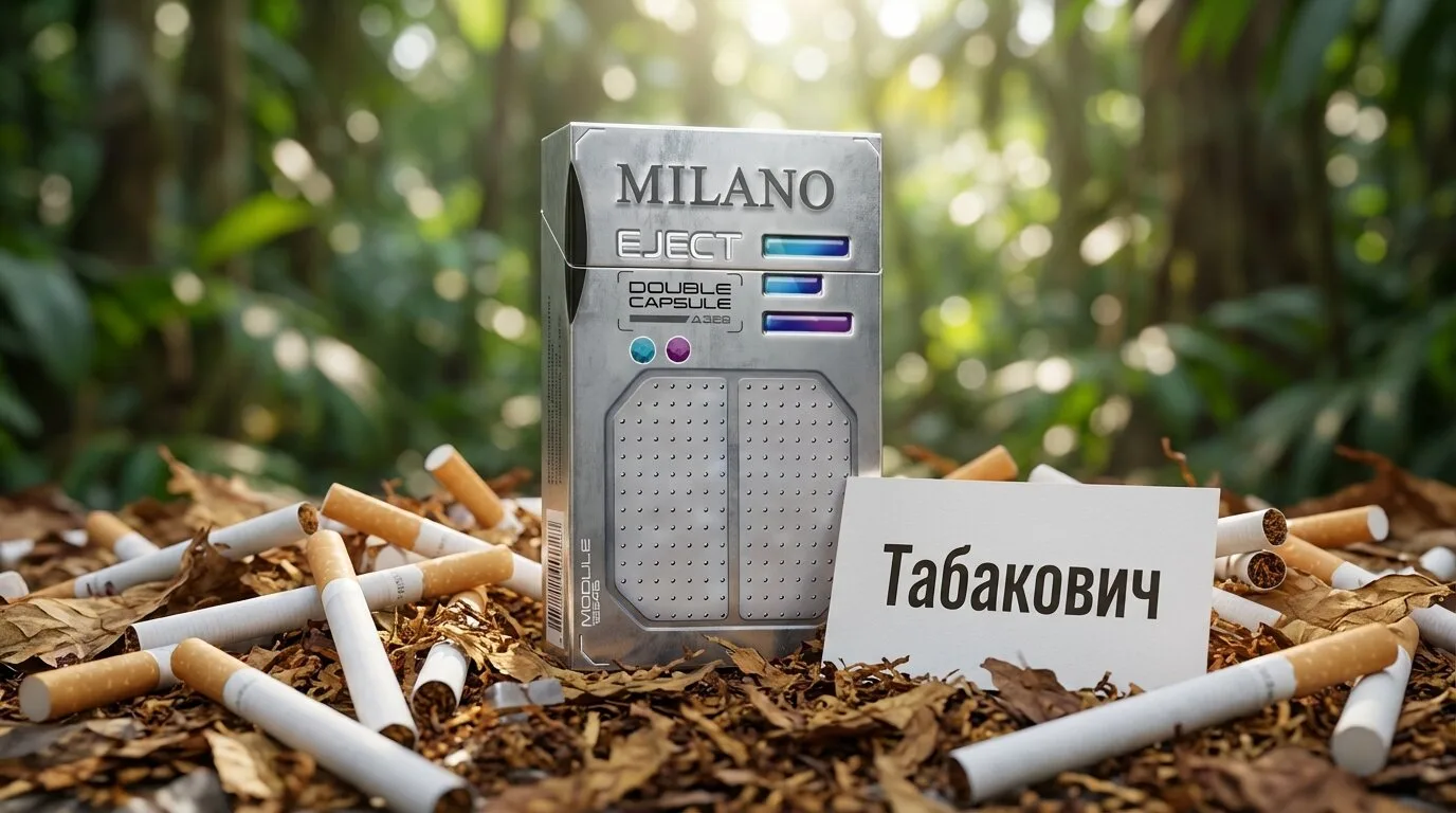 Milano Eject · Милано Енджект с Двумя Кнопками Черника Мята — оптом в Москве