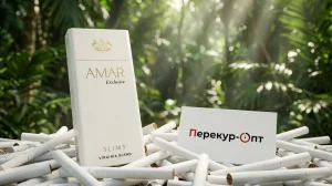 Amar Exclusive Slims Virginia Blend · АМАР ЭКСКЛЮЗИВ СЛИМС — оптом в Москве
