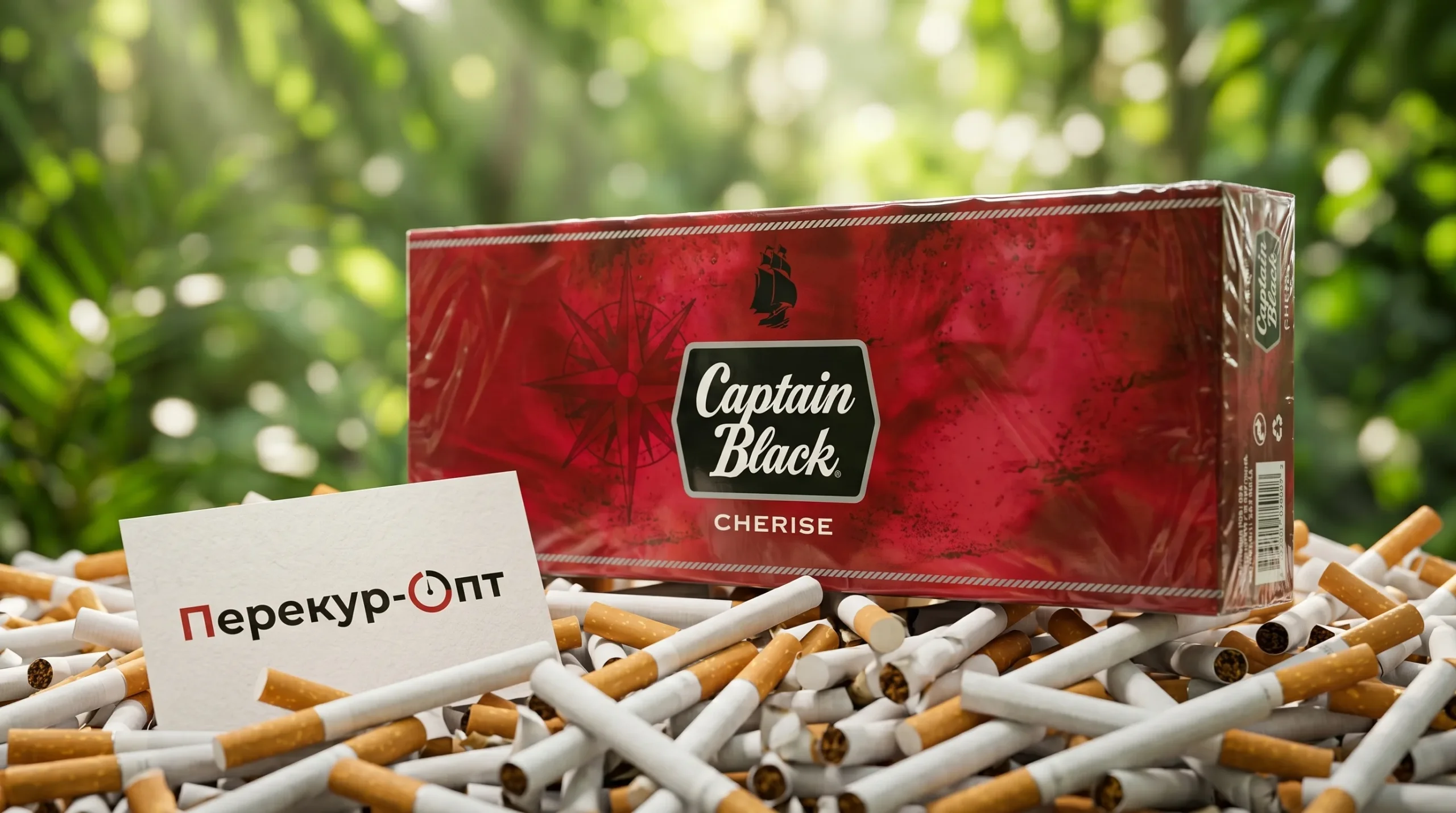 Captain Black Cherise · КАПИТАН БЛЭК ВИШНЯ — оптом в Москве