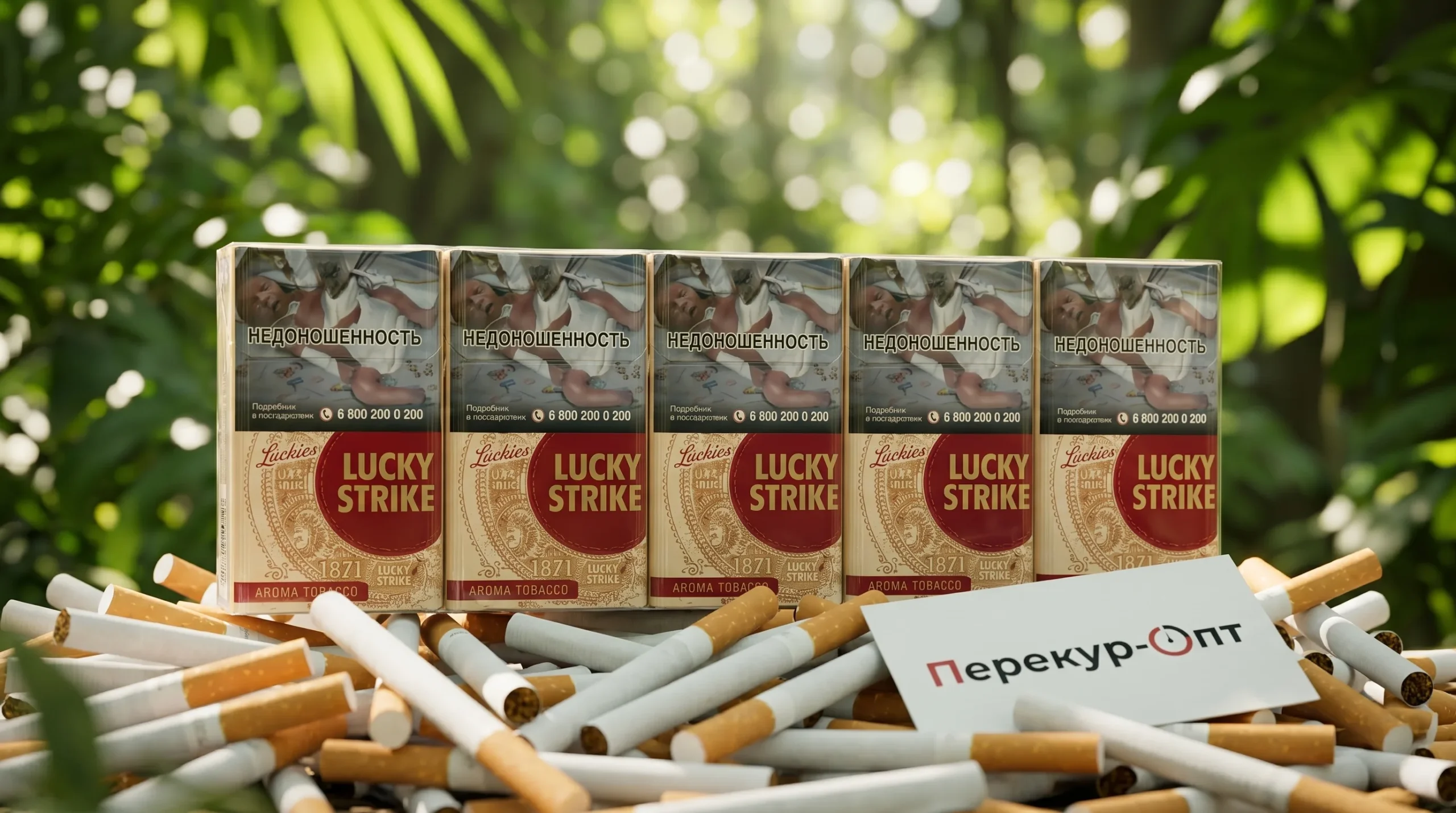 Lucky Strike Aroma Tobacco · ЛАКИ СТРАЙК АРОМА ТАБАК — оптом в Москве