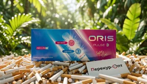 Oris Pulse Neon DX Red Grape Applemint · ОРИС ПАЛС НЕОН ВИНОГРАД ЯБЛОКО МЯТА — оптом в Москве